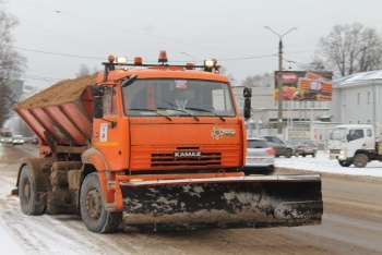 Галичские дорожные службы контролируют ситуацию на дорогах.