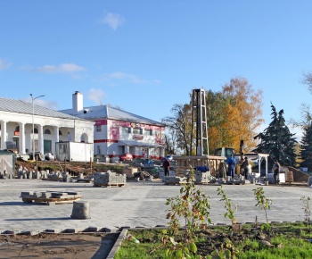 Реконструкция центральной площади 