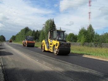 В Костромской области завершается ремонт участка трассы Судиславль-Галич-Чухлома