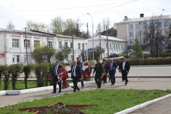 Тихо, но торжественно встретили галичане День Победы