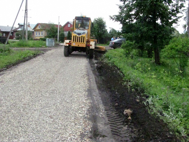 Нацпроект в действии. 6 июля в городе начался ремонт гравийных дорог