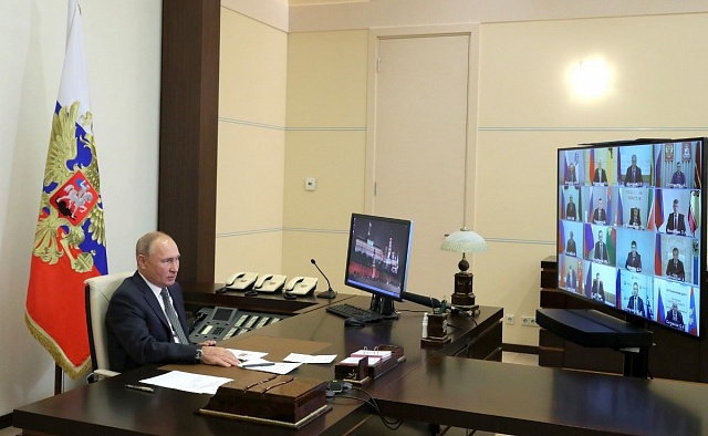Сергей Ситников принял участие во встрече Президента России Владимира Путина с избранными главами регионов