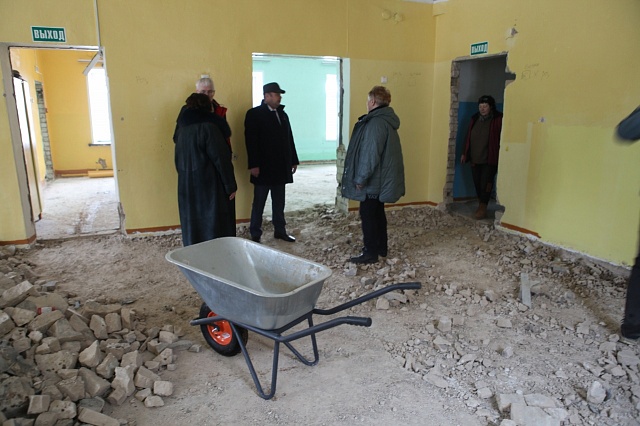 Демонтаж в самом разгаре