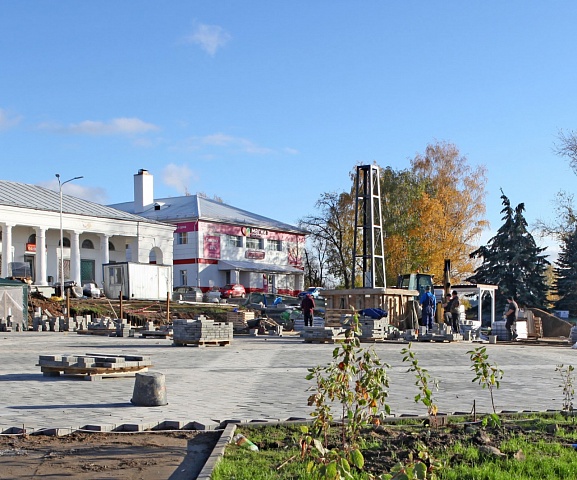 Реконструкция центральной площади 