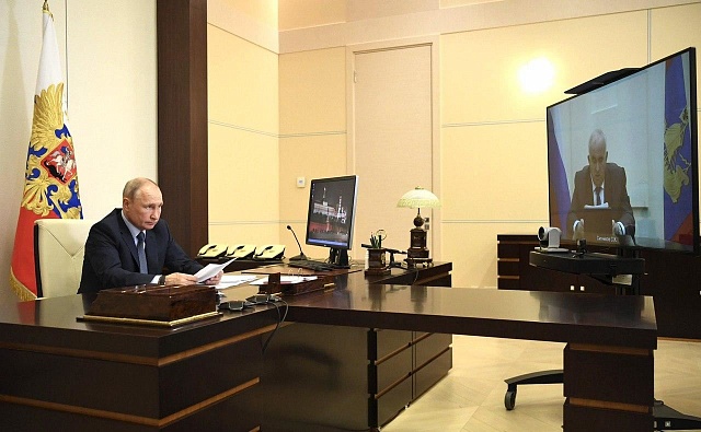 Владимир Путин поддержал Сергея Ситникова  в решении принять участие в предстоящих выборах