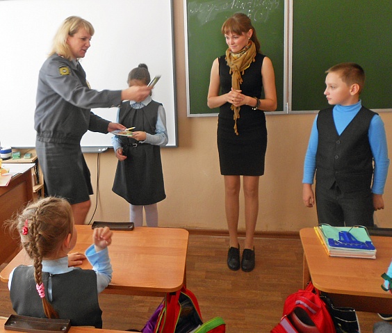 Первые уроки в «школе полиции»