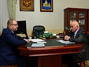 Сергей Ситников начал цикл личных встреч с главами муниципалитетов