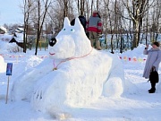 Построим замки на снегу!